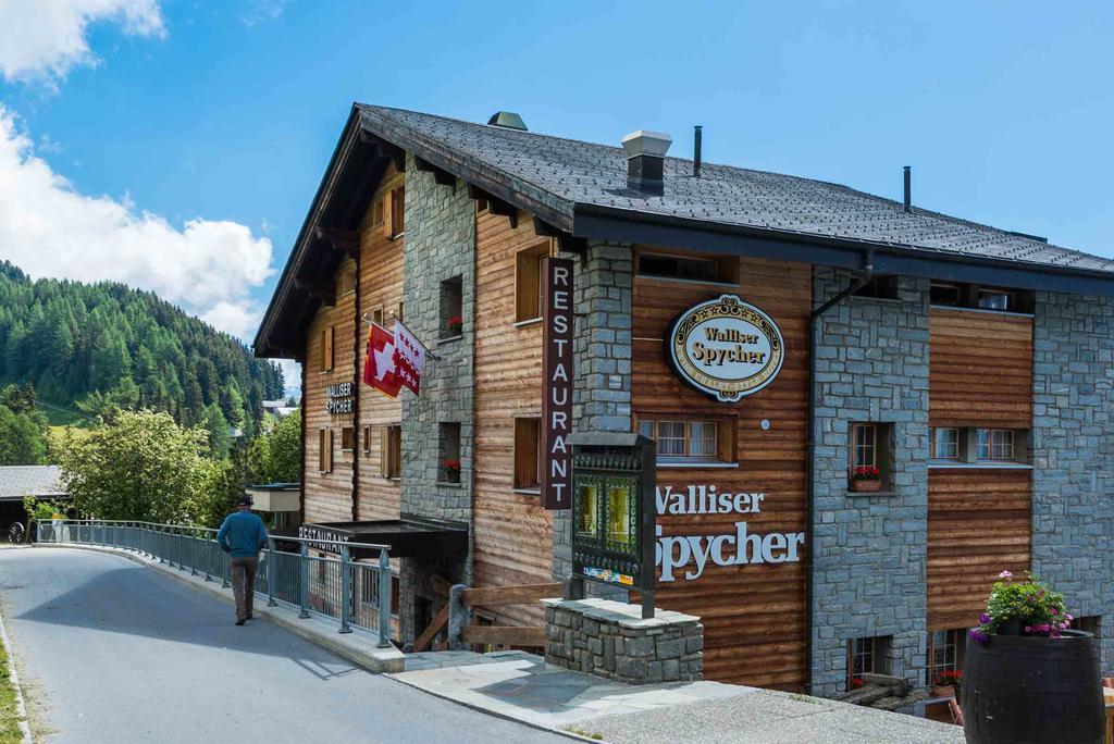 Swiss Chalet-Style Hotel Walliser Spycher Riederalp Luaran gambar