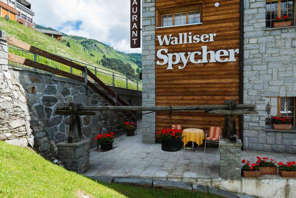 Swiss Chalet-Style Hotel Walliser Spycher Riederalp Luaran gambar
